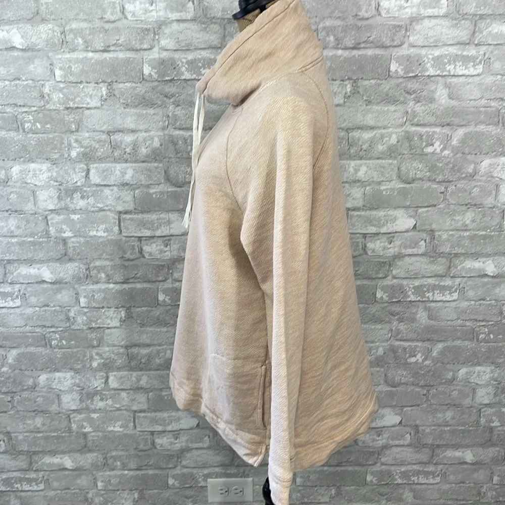 J.Crew Cotton Turtleneck Tunic Sweatshirt